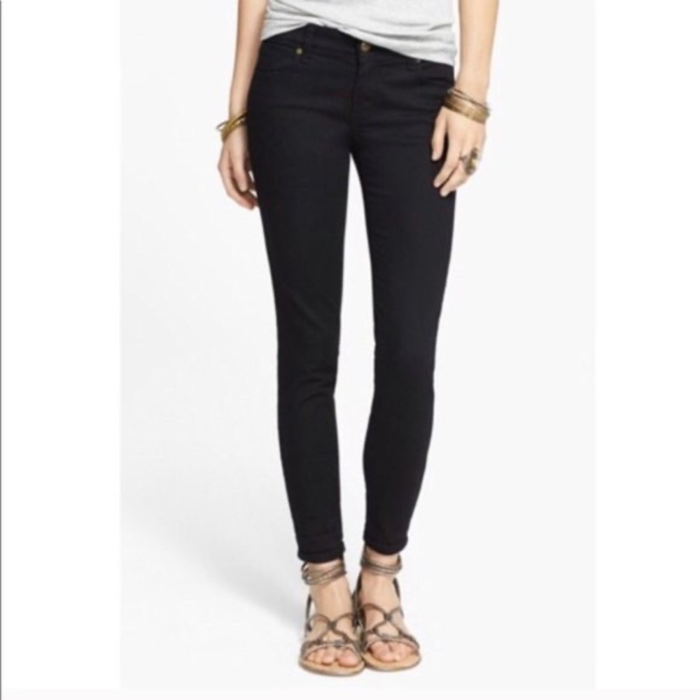 Free People Black Skinny Jeans